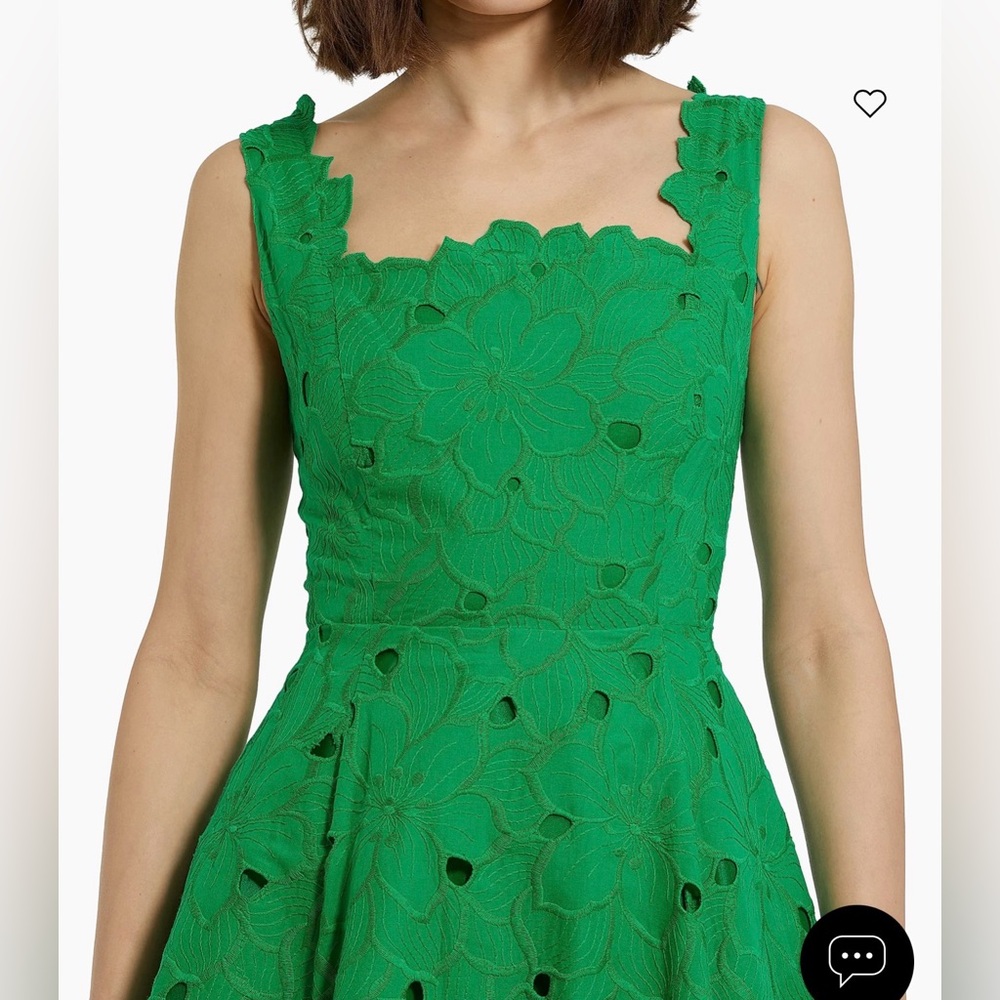⭐️NWT Mac Duggal Embroidered Floral Midi Dress⭐️ - Picture 2 of 10